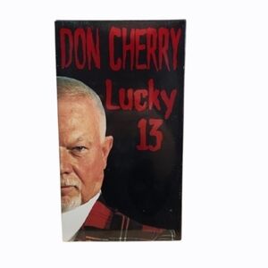 VHS Best NHL Action [2001] Don Cherry LUCKY 13, Factory Seal
